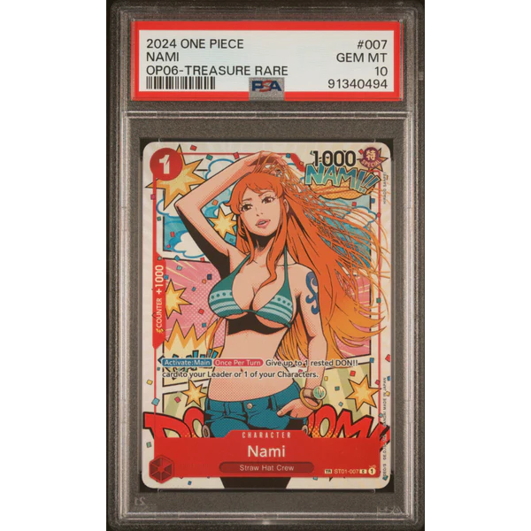 [PSA 10] Nami Common Alt Art (ST01-007)